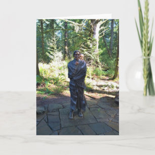 Sacagawea Statue, Fort Clatsop, Astoria, Oregon Kort