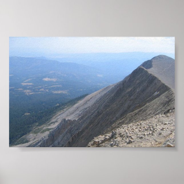 Sacajawea Mountain Poster (Framsidan)