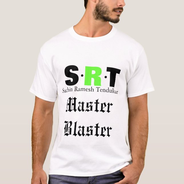 SachinTendulkar Tee Shirt (Framsida)