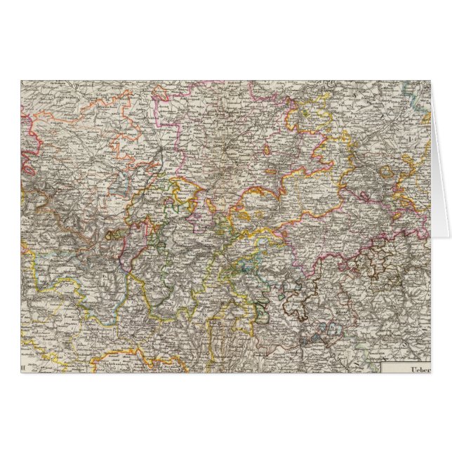 Sachschen Lander Hälsningskort (Framsidan Horizontal)