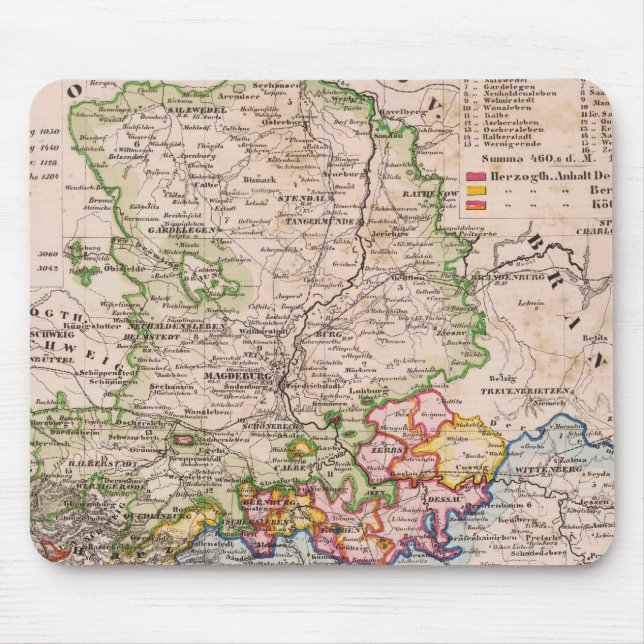 Sachsen, Anhalt Musmatta (Framsidan)