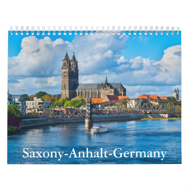 Sachsen-Anhalt-Tyskland kalender (Omslag)