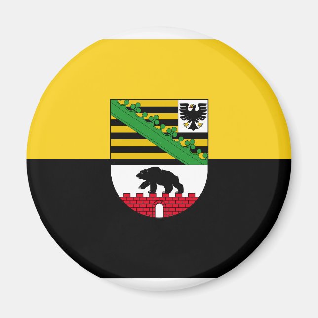 Sachsen Anhalt, Tyskland Magnet (Framsidan)