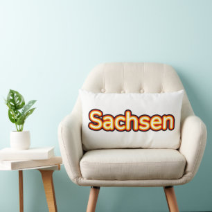 Sachsen Deutschland Tyskland Lumbarkudde