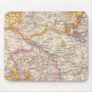 Sachsen, Mecklenburg, Anhalt Atlas Karta Musmatta