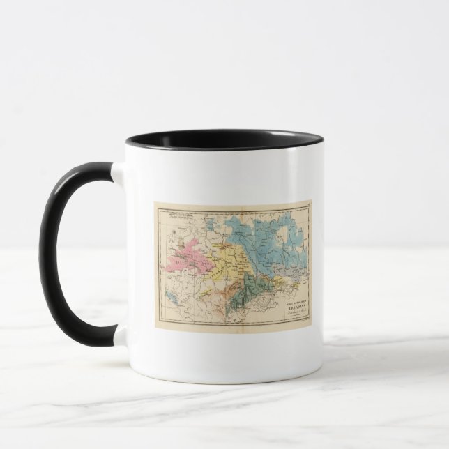Sachsen mineralogik mugg (Vänster)