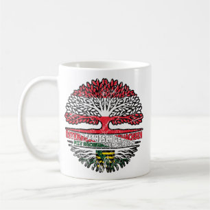 Sachsen Sächsisch Österreichisch Österreich Baum Kaffemugg