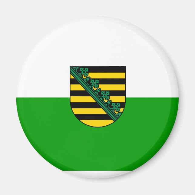 Sachsen, Tyskland Magnet (Framsidan)