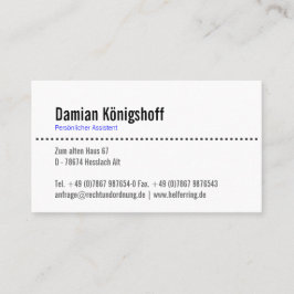 Sachsiska vapenkort visitkort