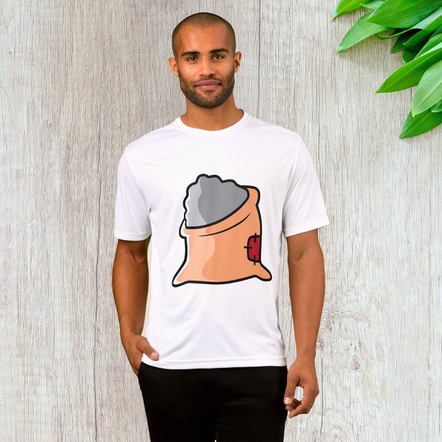 Säck cement byggmaterial t shirt (Skapare uppladdad)