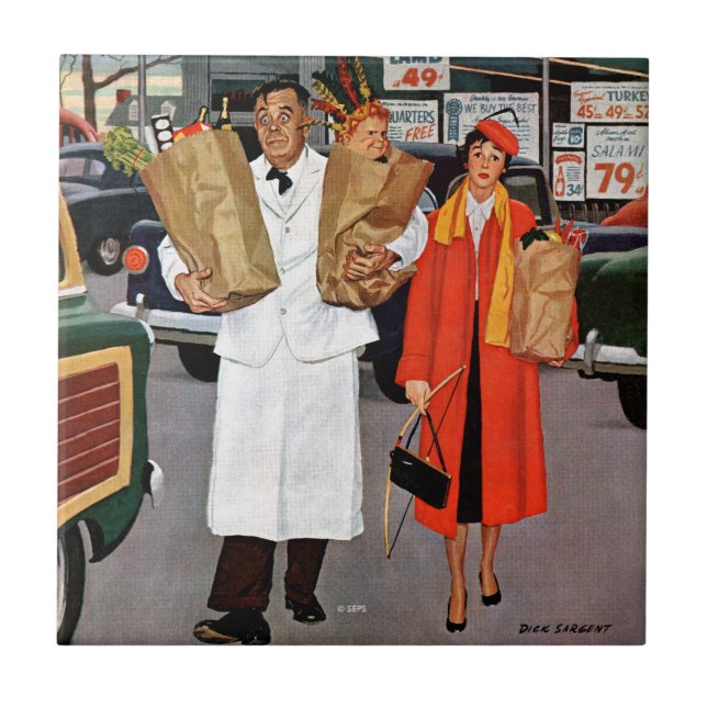 Sack Fullt av problem Kakelplatta (Framsidan)