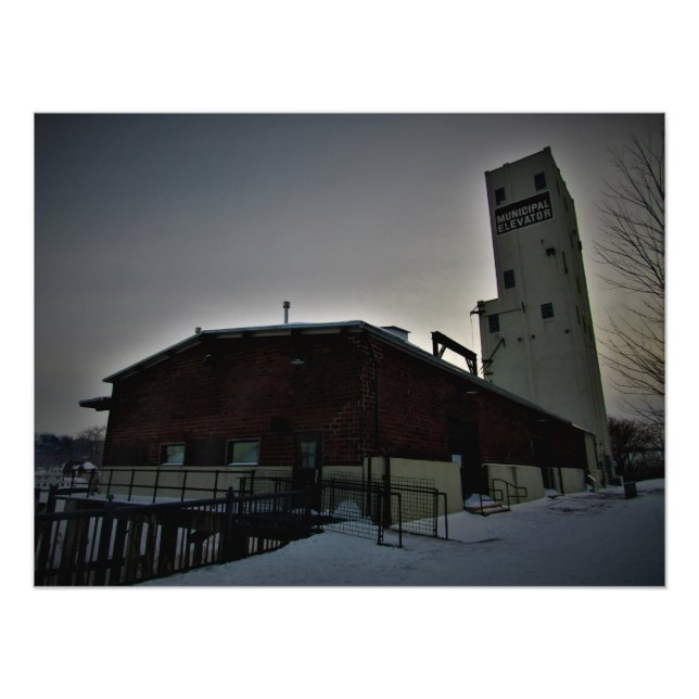 Sack House Fototryck (Framsidan)