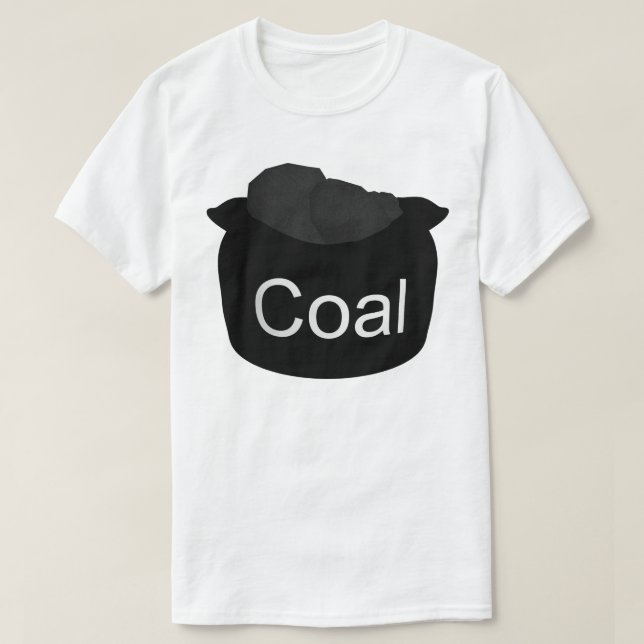 Sack of Coal T-shirt (Design framsida)
