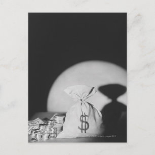 Sack of Money Vykort