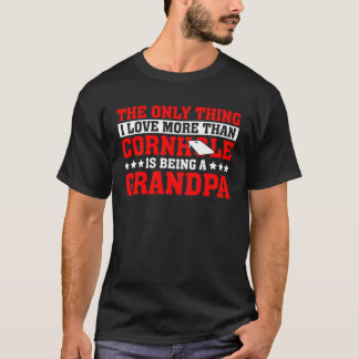 Sack Toss Maj Hål Game för en kornhålsmorfar T Shirt