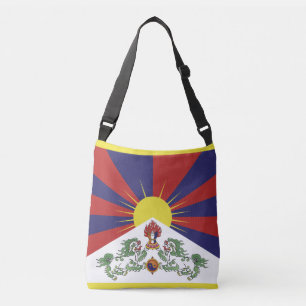 Säckar i Tibetanska Flagga & Tibet mode / Himalaya Axelväska