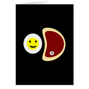 Säckar och ägg hälsningskort