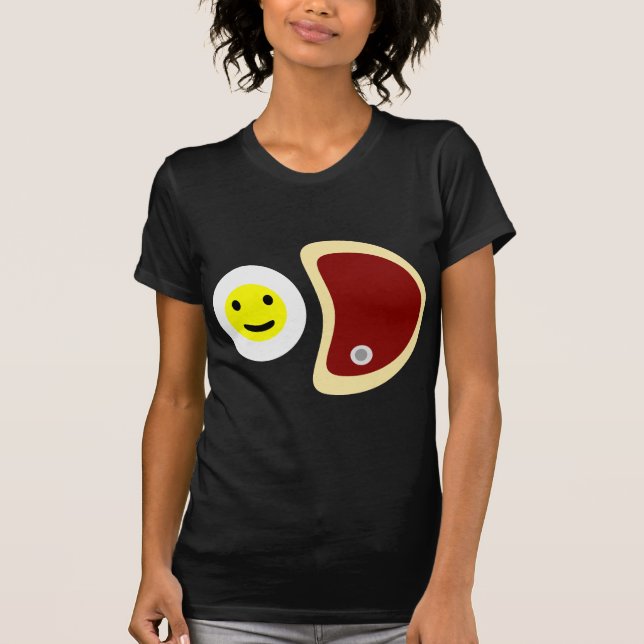 Säckar och ägg t shirt (Framsida)