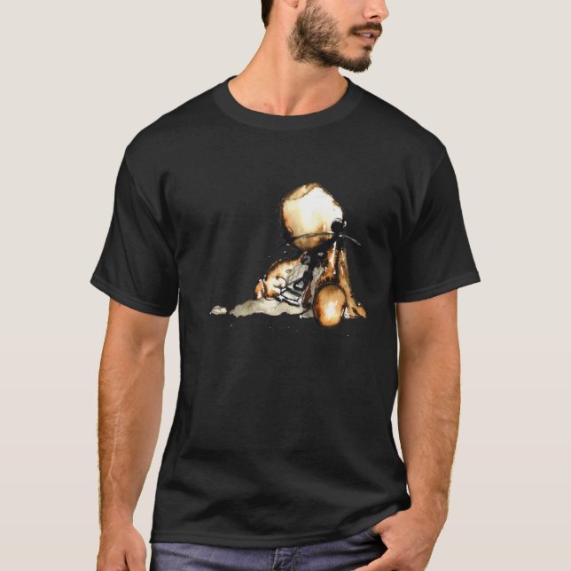 Sackboy självmord tee (Framsida)