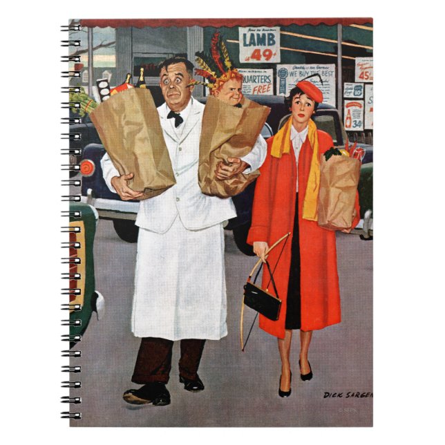 Säckfullt av besvärar anteckningsbok (Framsidan)