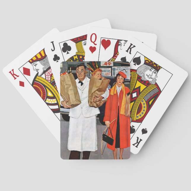 Säckfullt av besvärar casinokort (Baksidan)