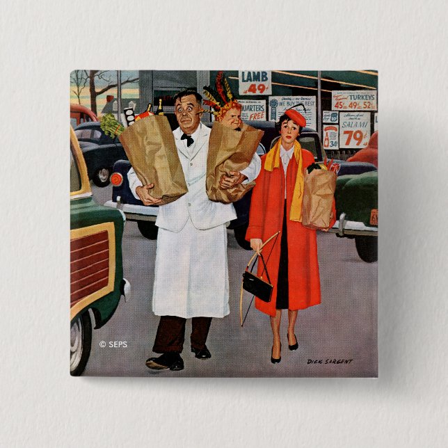 Säckfullt av besvärar knapp (Framsida)