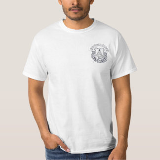 Säckpipa för US-huvudstadpolis T-shirt
