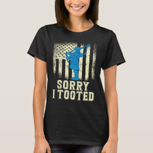 Säckpipa ledsen jag tutade säckpipa Kilt skotsk Bl T Shirt