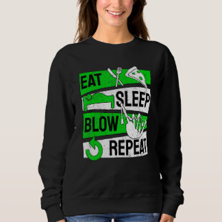 Säckpipa Säckpipor Äta Sova Blåsa Upprepa T Shirt