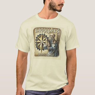 Säckpipeblåsare Scotch öl T-shirt