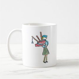 Säckpipespel Kaffemugg