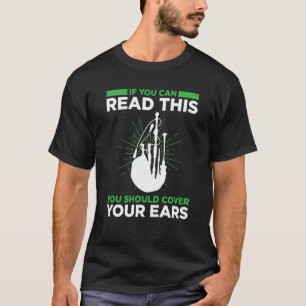 Säckpipor för säckpipespelare Säckpipespelare Säck T Shirt
