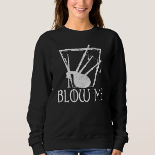 Säckpipspraktik för blåsmig t shirt