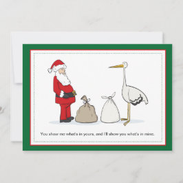 Sacks Gravid - julaviseringspaket Julkort