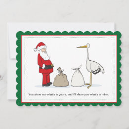 Sacks Gravid - julaviseringspaket Julkort