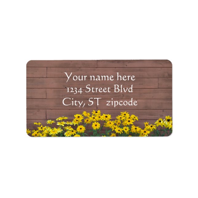 Sacksynta etiketter adressetikett (Framsidan)