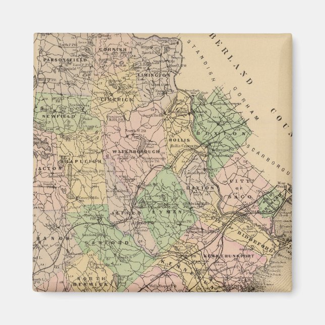 Saco, Biddeford Magnet (Framsidan)