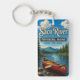 Sacofloden Fryeburg Maine rektangel akryl