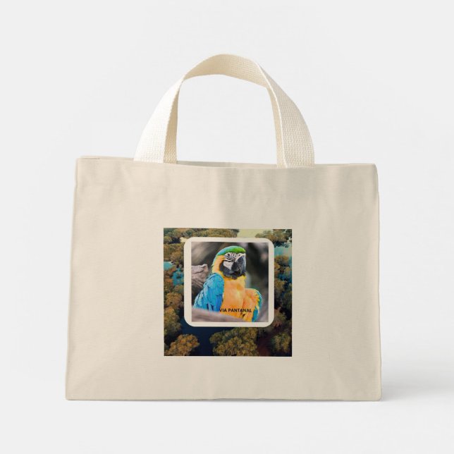 Sacola Mini Arara Mini Tygkasse (Baksida)