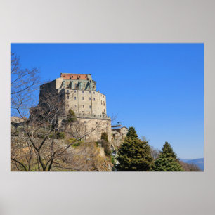 Sacra di San Michele eller Sankt Mikaels kloster Poster