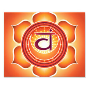 Sacral Chakra Fototryck
