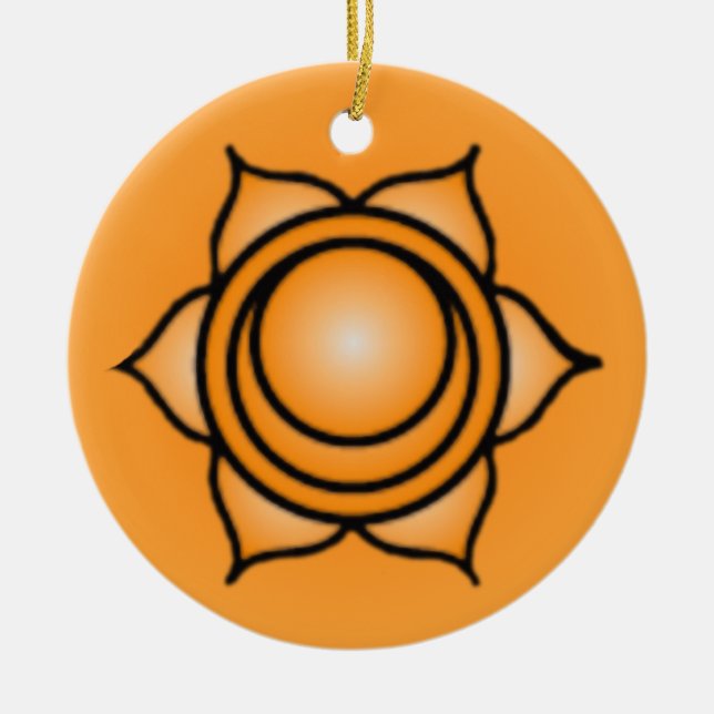 Sacral Chakra jul Ornament (Framsidan)
