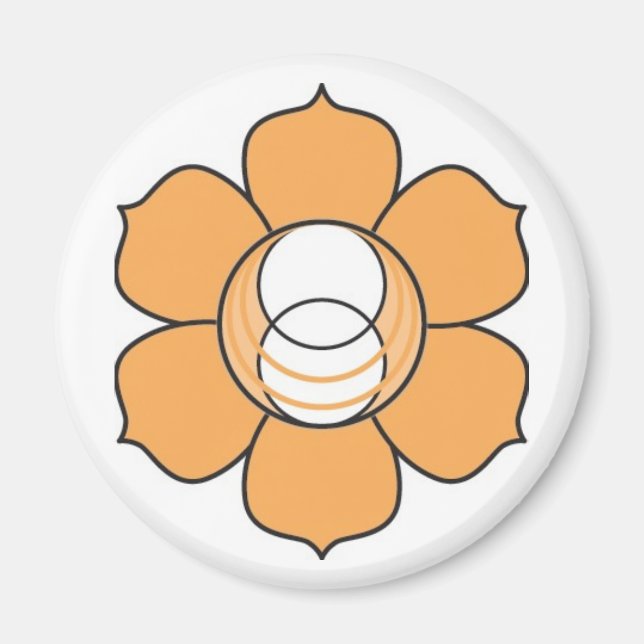 Sacral Chakra Magnet (Framsidan)