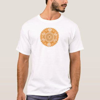 Sacral Chakra Orange Mandala Tee Shirt