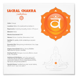 Sacral Chakra Poster