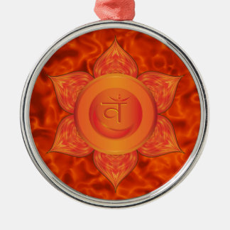 Sacral Chakra prydnadar Julgransprydnad Metall