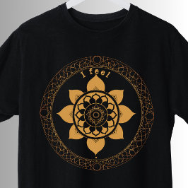 Sacral Chakra Symbol Svadisthana Yoga Yogi Mandala T Shirt