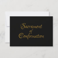 Sacrament of Confirmation Golden 3D-utseende