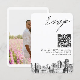 Sacramento Bröllop OSA QR Code Small Tilläggskort