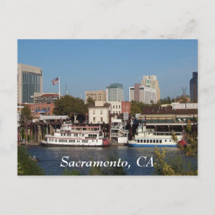 Sacramento, CA-vykort Vykort